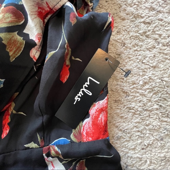 Lulu’s Medium I Care Off Shoulder Floral Dress - Picture 10 of 12